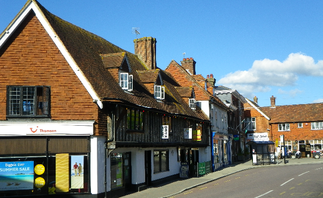 Petersfield town centre